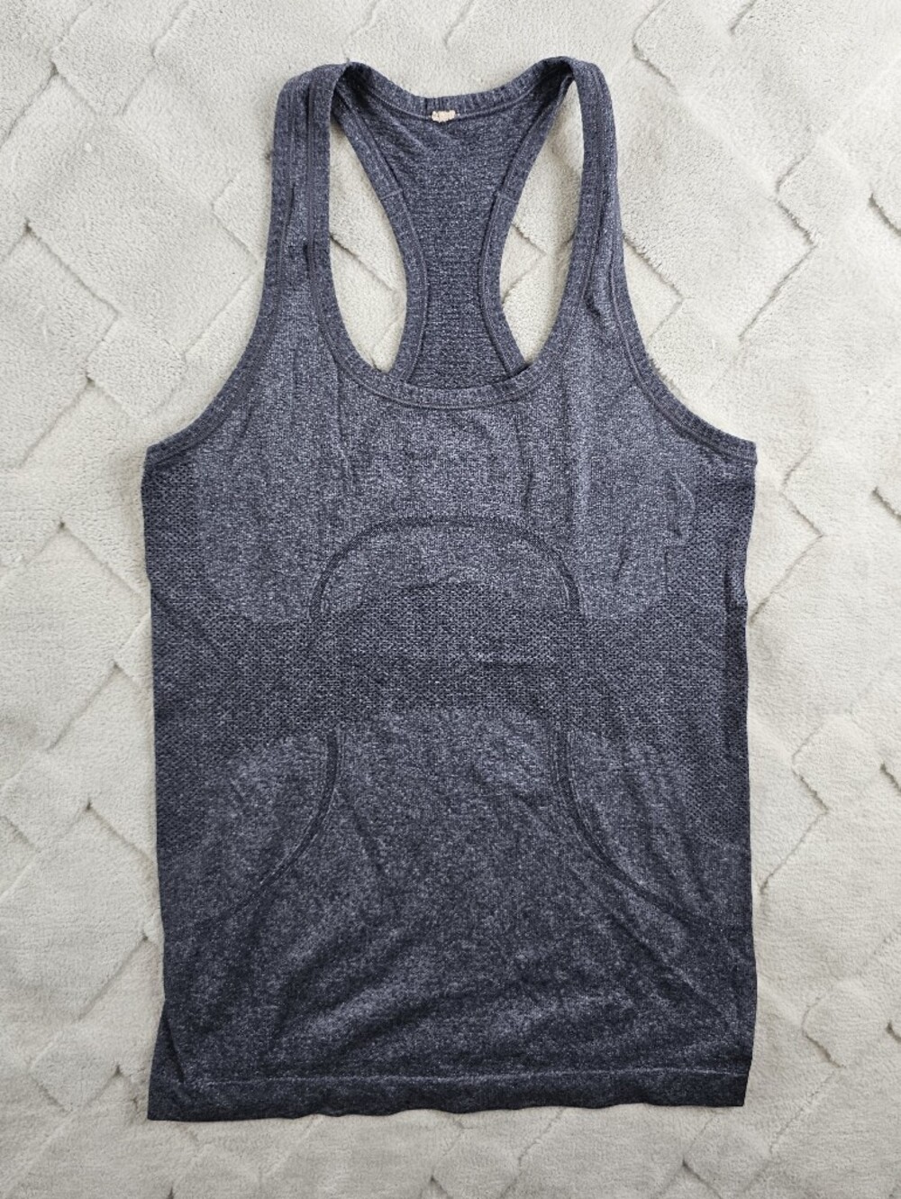 Lululemon Swiftly Tank Top Womens 4 Gray Gum Yoga Run Wear